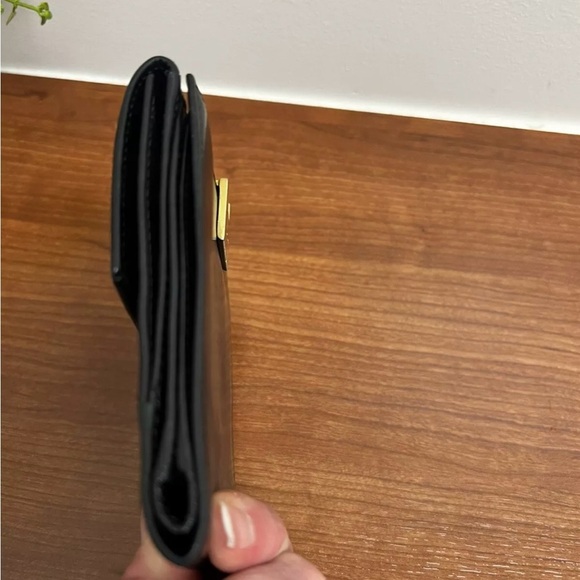 Lambertson Truex Black Leather French Wallet New EUC - Picture 11 of 11